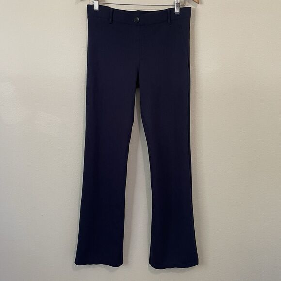 Betabrand Pants - Betabrand Classic Dress Yoga Pants Women’sSize M Navy Blue Ponte Knit Stretch